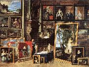TENIERS, David the Younger The Gallery of Archduke Leopold in Brussels xgh USA oil painting artist